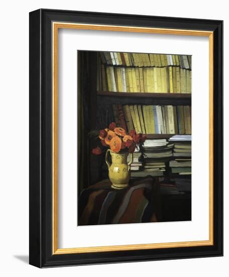 The Library-Félix Vallotton-Framed Giclee Print