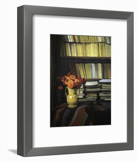 The Library-Félix Vallotton-Framed Premium Giclee Print