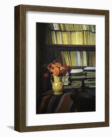 The Library-Félix Vallotton-Framed Premium Giclee Print