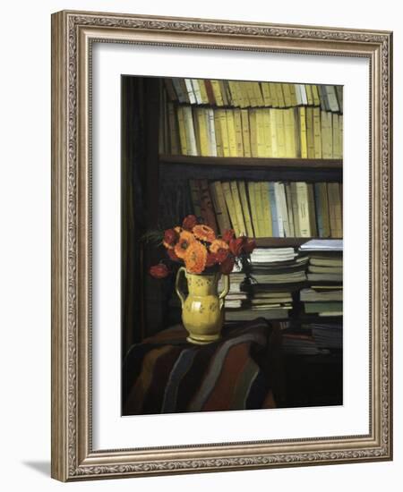 The Library-Félix Vallotton-Framed Giclee Print