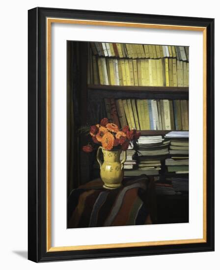 The Library-Félix Vallotton-Framed Giclee Print