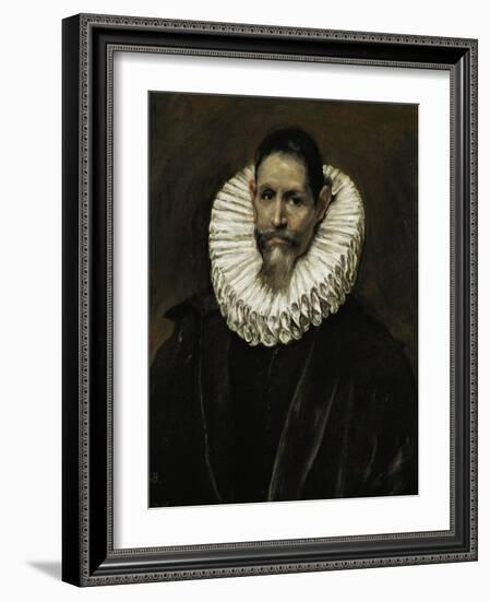 The Licentiate Jeronimo De Cevallos (Born Between 1559 and 1562), Painted Around 1604-El Greco-Framed Giclee Print