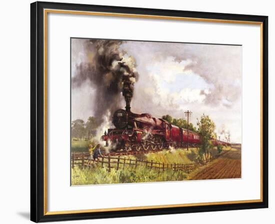 The Lickey Incline-Terence Cuneo-Framed Premium Giclee Print