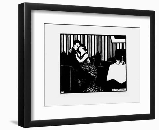 The Lie, 1897-98-Félix Vallotton-Framed Giclee Print