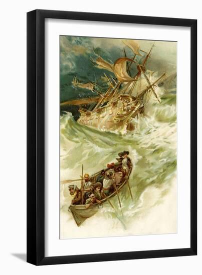 The Life & Adventures of Robinson Crusoe-Joseph Finnemore-Framed Giclee Print