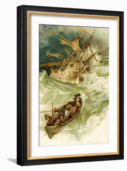 The Life & Adventures of Robinson Crusoe-Joseph Finnemore-Framed Giclee Print