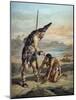 The Life and Adventures of Robinson Crusoe by Defoe-null-Mounted Giclee Print