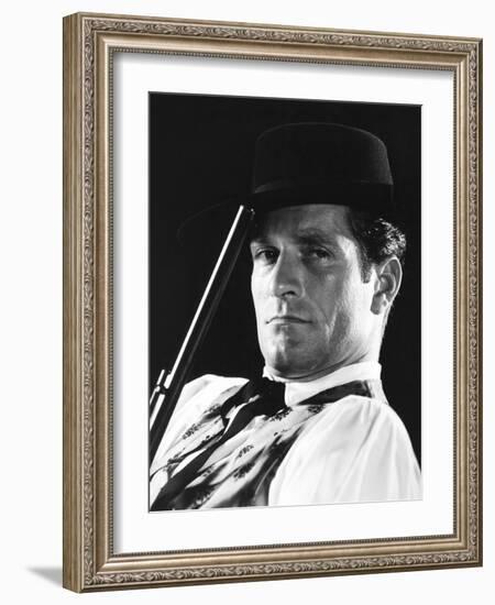 The Life and Legend of Wyatt Earp, Hugh O'Brian, 1955-1961-null-Framed Photo