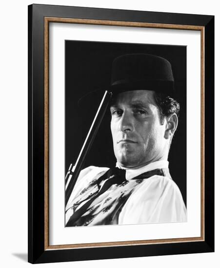 The Life and Legend of Wyatt Earp, Hugh O'Brian, 1955-1961-null-Framed Photo