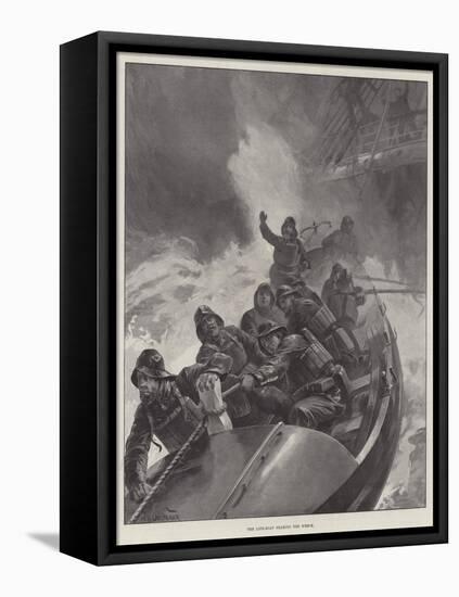 The Life-Boat Nearing the Wreck-William Heysham Overend-Framed Premier Image Canvas