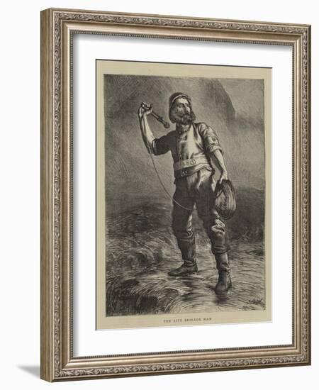 The Life Brigade Man-John Dawson Watson-Framed Giclee Print