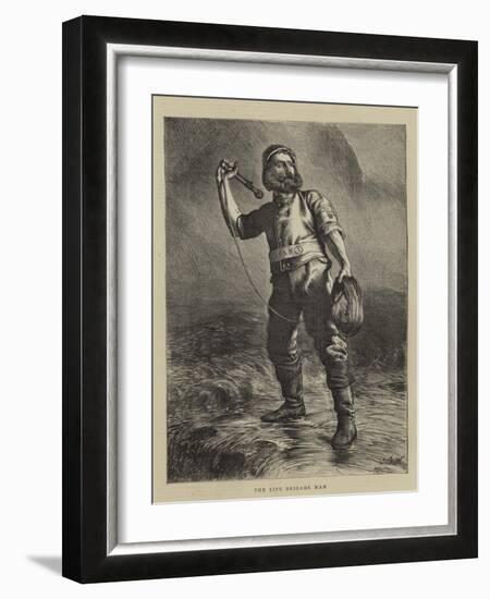 The Life Brigade Man-John Dawson Watson-Framed Giclee Print