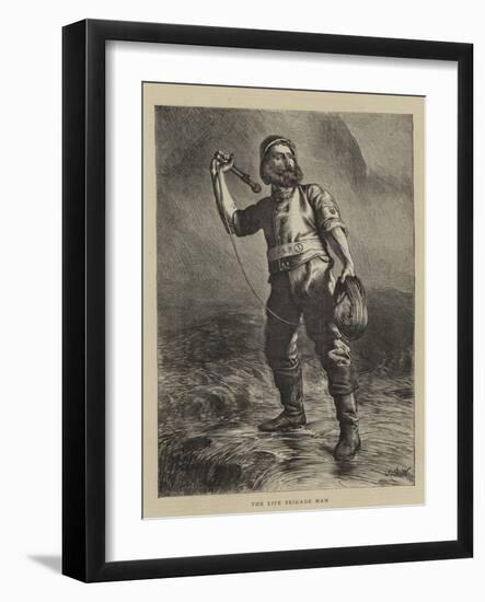 The Life Brigade Man-John Dawson Watson-Framed Giclee Print