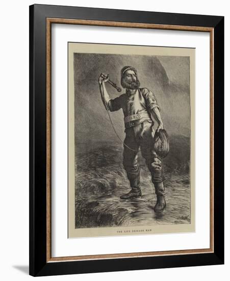 The Life Brigade Man-John Dawson Watson-Framed Giclee Print