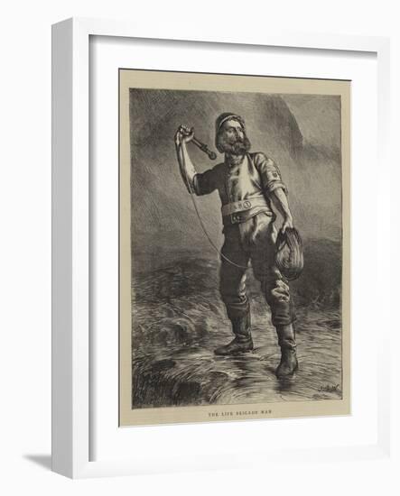 The Life Brigade Man-John Dawson Watson-Framed Giclee Print