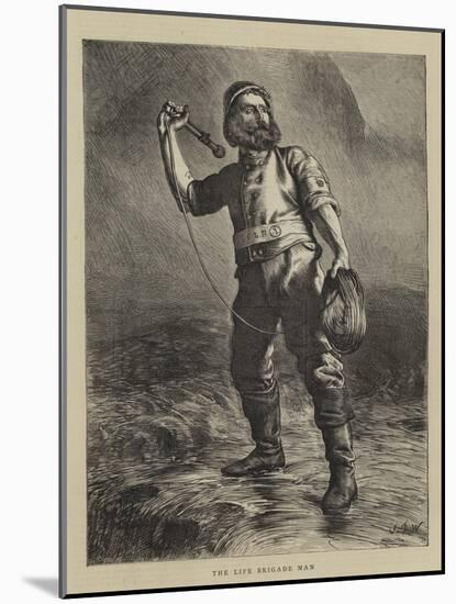 The Life Brigade Man-John Dawson Watson-Mounted Giclee Print