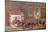 The Life of a Fireman I-Currier & Ives-Mounted Art Print