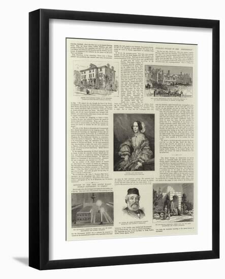 The Life of Sir Moses Montefiore-null-Framed Giclee Print