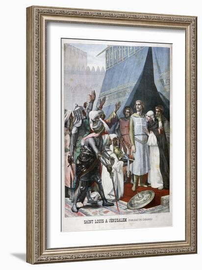 The Life of St Louis, 1898-Alexandre Cabanel-Framed Giclee Print