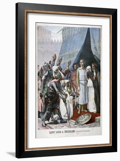 The Life of St Louis, 1898-Alexandre Cabanel-Framed Giclee Print