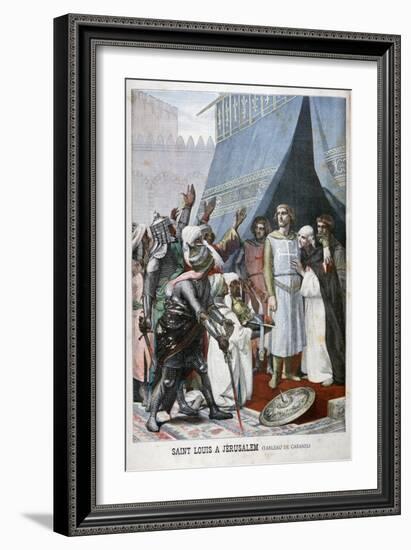 The Life of St Louis, 1898-Alexandre Cabanel-Framed Giclee Print