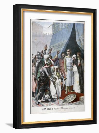 The Life of St Louis, 1898-Alexandre Cabanel-Framed Giclee Print