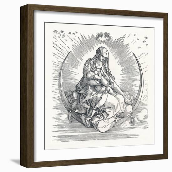 'The Life of the Virgin', 1511, (1906)-Albrecht Durer-Framed Giclee Print