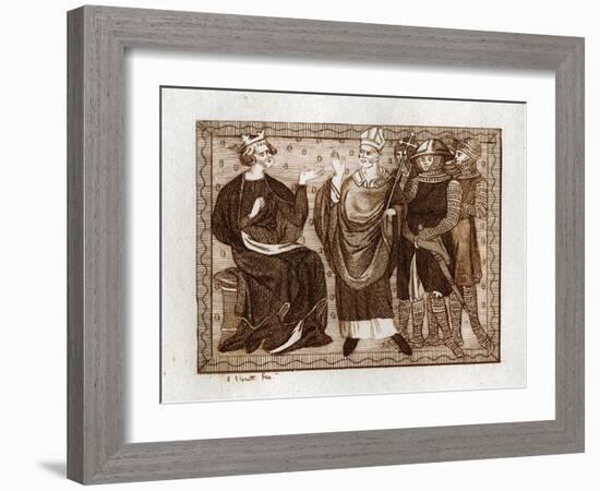 The Life of Thomas Becket-Joseph Strutt-Framed Giclee Print