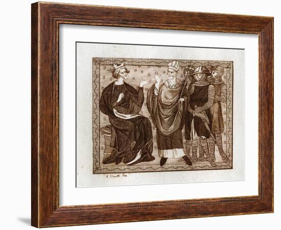 The Life of Thomas Becket-Joseph Strutt-Framed Giclee Print