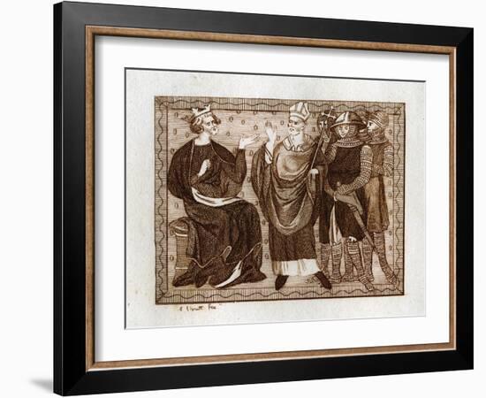 The Life of Thomas Becket-Joseph Strutt-Framed Giclee Print