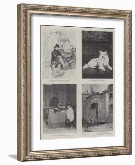 The Life of Victoria-Amedee Forestier-Framed Giclee Print