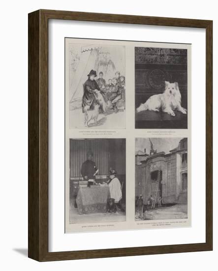 The Life of Victoria-Amedee Forestier-Framed Giclee Print