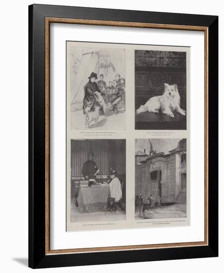 The Life of Victoria-Amedee Forestier-Framed Giclee Print