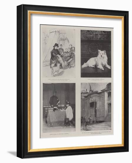 The Life of Victoria-Amedee Forestier-Framed Giclee Print