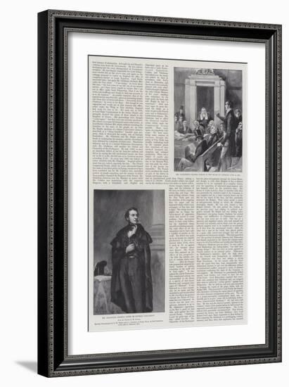 The Life of William Ewart Gladstone-null-Framed Giclee Print