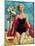 The Lifeguard & The Lady  - Saturday Evening Post "Leading Ladies", August 27, 1955 pg.24-Bn Stahl-Mounted Giclee Print