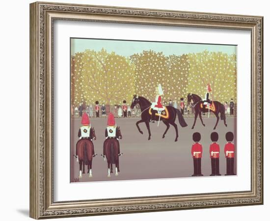 The Lifeguards-Vincent Haddelsey-Framed Giclee Print