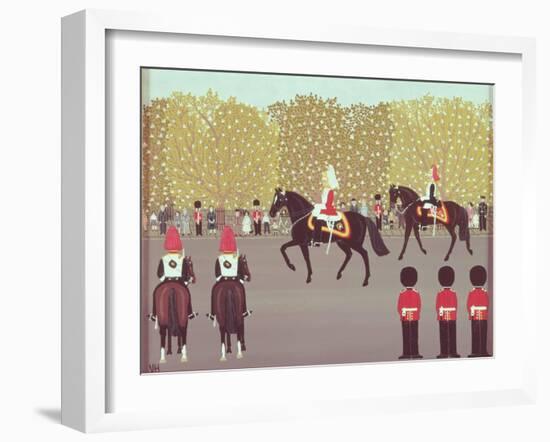 The Lifeguards-Vincent Haddelsey-Framed Giclee Print