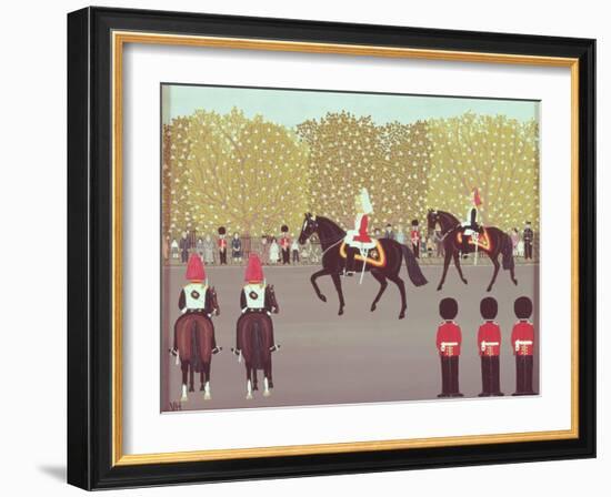 The Lifeguards-Vincent Haddelsey-Framed Giclee Print
