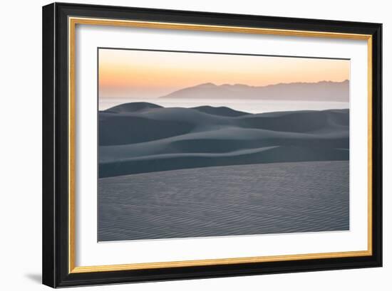 The Light And Lines Of Pismo State Beach's Sand Dunes-Daniel Kuras-Framed Photographic Print