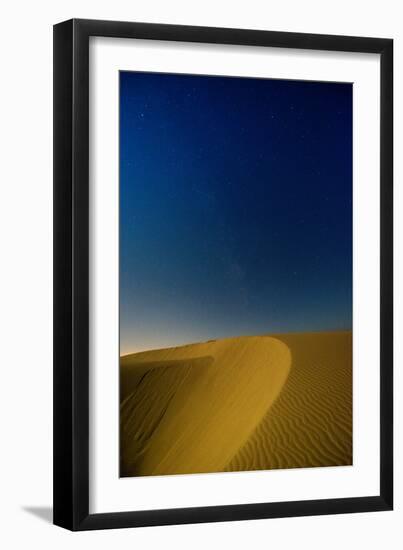 The Light And Lines Of Pismo State Beach's Sand Dunes-Daniel Kuras-Framed Photographic Print