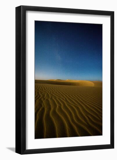 The Light And Lines Of Pismo State Beach's Sand Dunes-Daniel Kuras-Framed Photographic Print