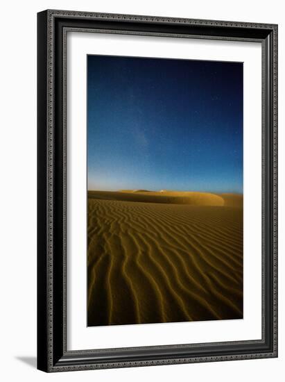 The Light And Lines Of Pismo State Beach's Sand Dunes-Daniel Kuras-Framed Photographic Print