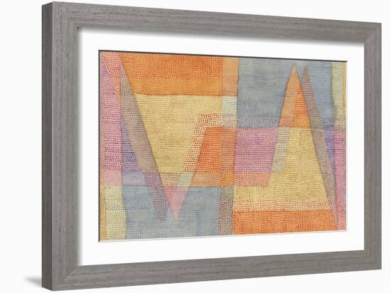 The Light and the Sharpness-Paul Klee-Framed Giclee Print