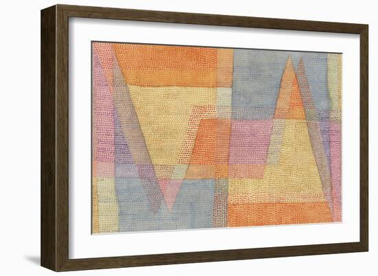 The Light and the Sharpness-Paul Klee-Framed Giclee Print