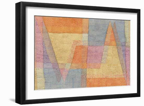 The Light and the Sharpness-Paul Klee-Framed Giclee Print