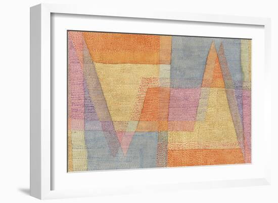 The Light and the Sharpness-Paul Klee-Framed Giclee Print