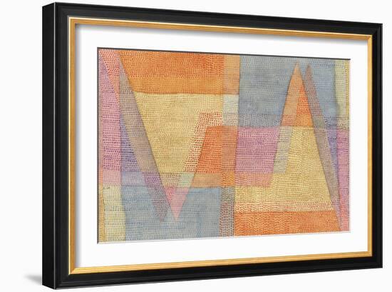 The Light and the Sharpness-Paul Klee-Framed Giclee Print