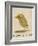 The Light Green Bird-Edward Lear-Framed Giclee Print