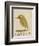 The Light Green Bird-Edward Lear-Framed Giclee Print